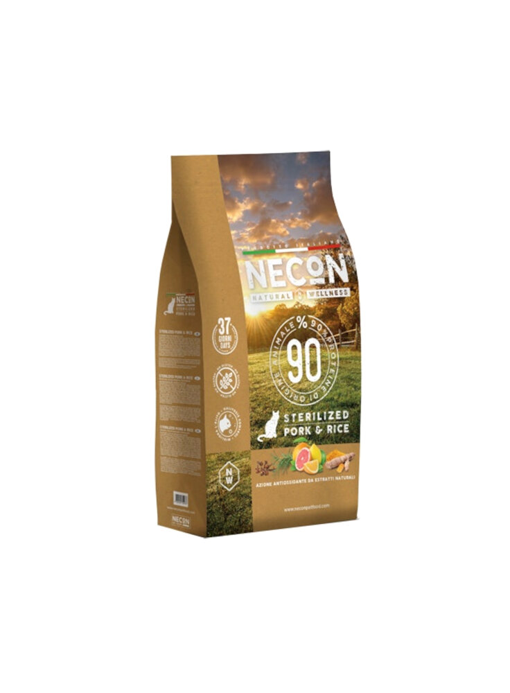 NATURAL WELLNESS MONOPR. STERIL MAIALE E RISO 10Kg - gatto