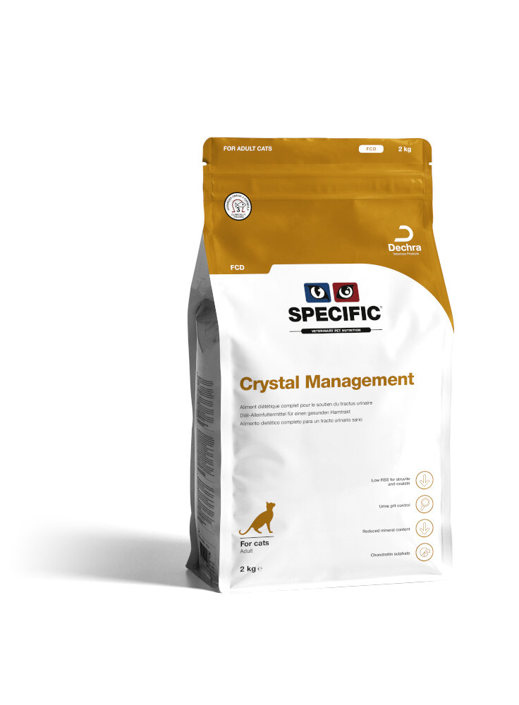 SPECIFIC FCD CRYSTAL MANAGEMENT 2kg - gatto