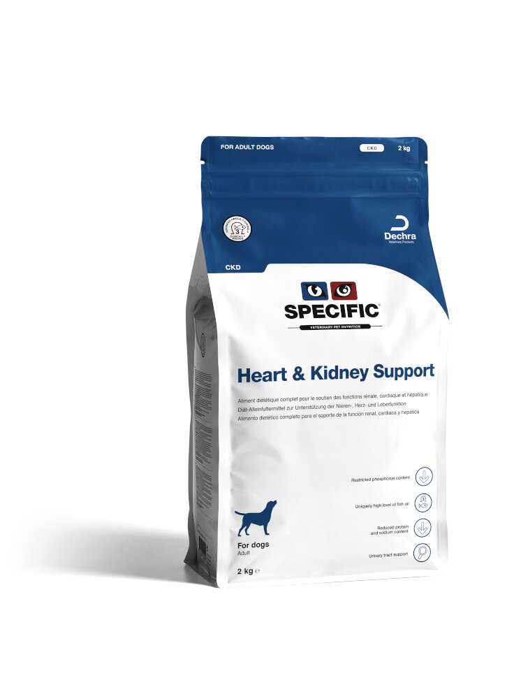 SPECIFIC CKD HEART & KIDNEY SUPPORT 3x4kg - cane (cartone non divisibile)