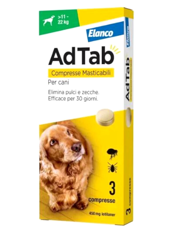 ADTAB 3CPR 450mg CANI 11-22Kg