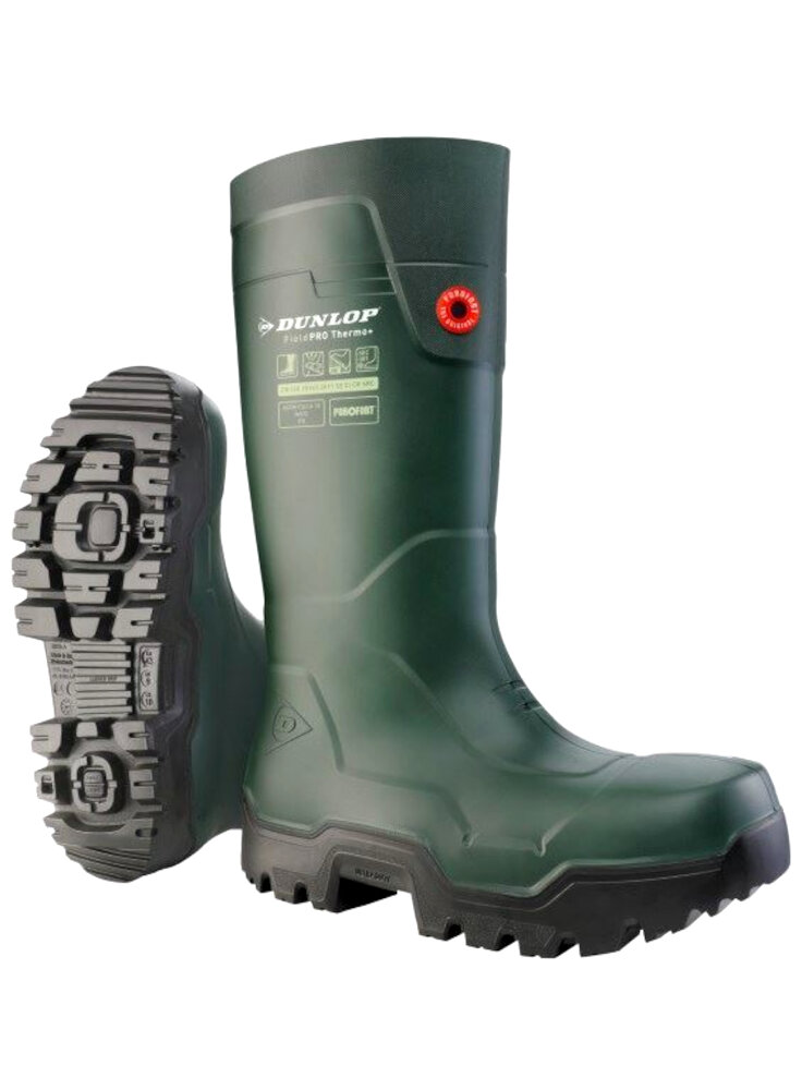 STIVALI DUNLOP PUROFORT FieldPRO verde oliva Thermo Tg. 42