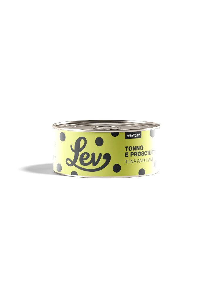 LEV TONNO PROSCIUTTO 140g lattina - CAT