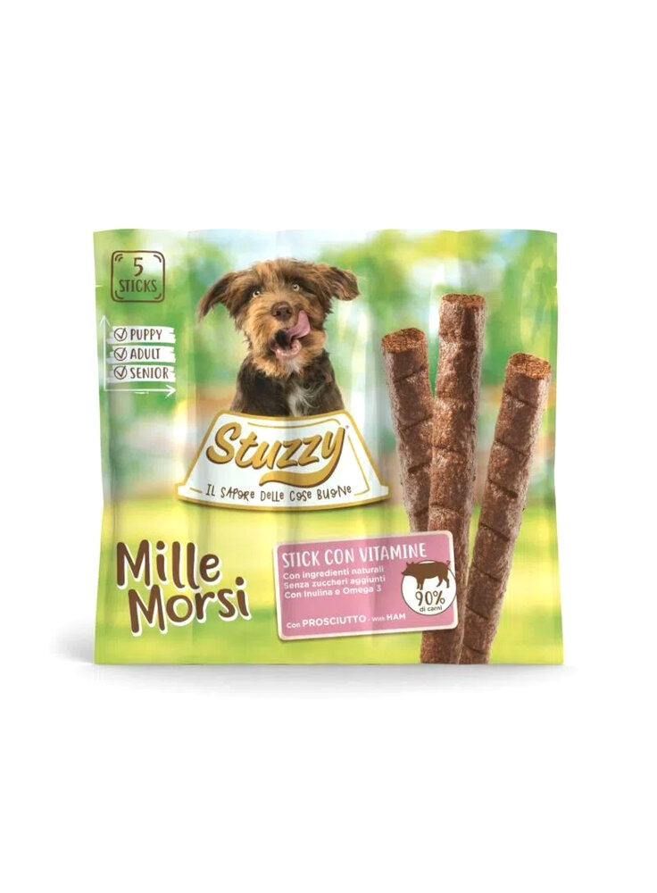 COD.2043731 STUZZY DOG MILLEMORSI PROSCIUTTO 11g