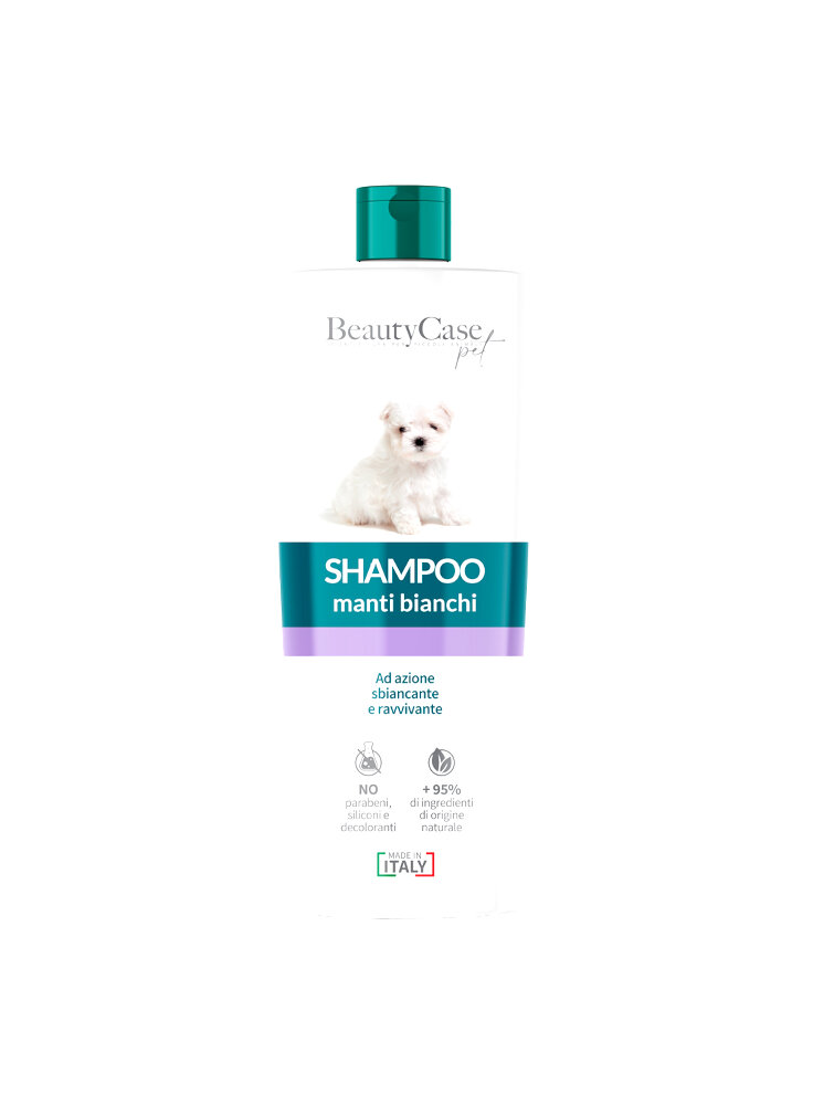 BeautyCase Pet SHAMPOO Manti bianchi 250ml