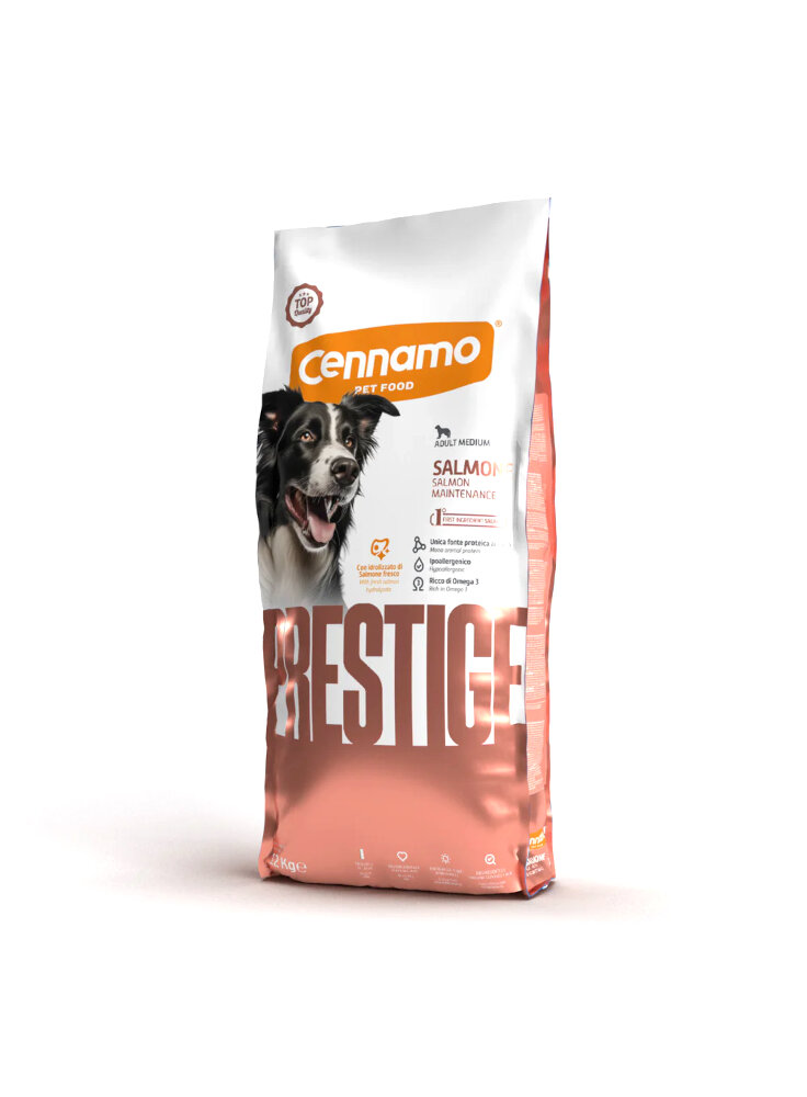 PRESTIGE DOG ADULT MAINTENANCE MEDIUM SALMONE 12KG