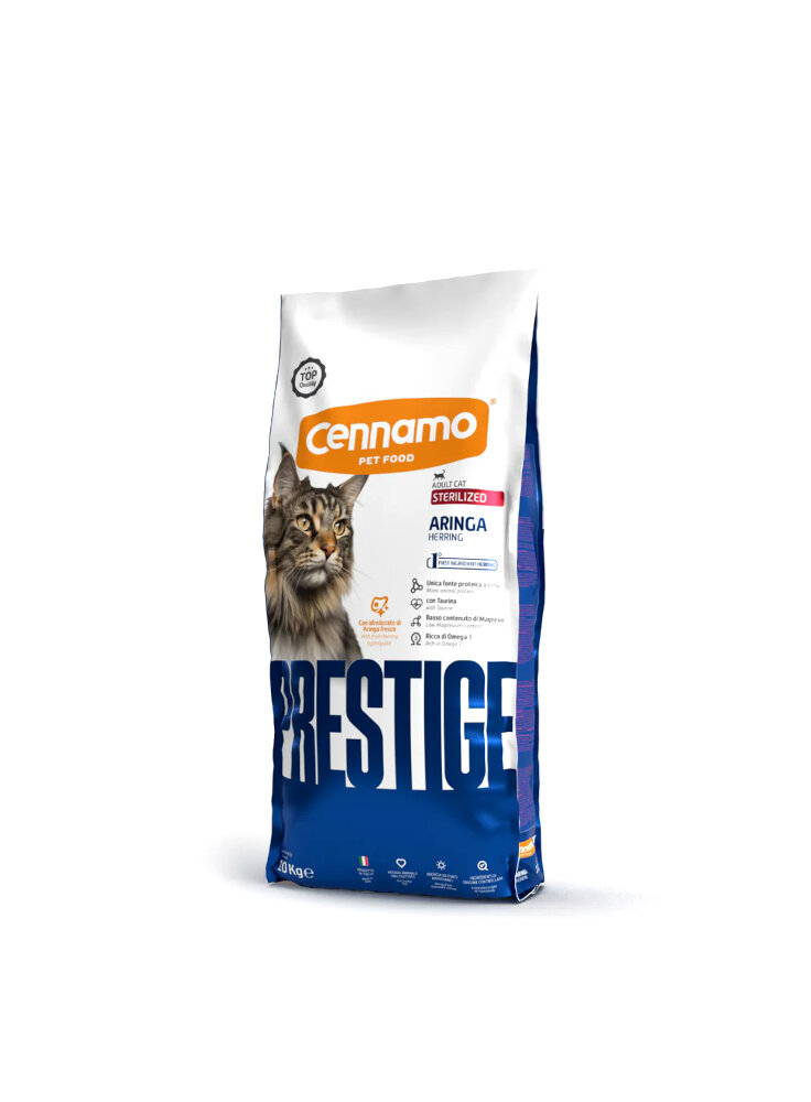 PRESTIGE CAT ADULT STERILIZED ARINGA 10KG