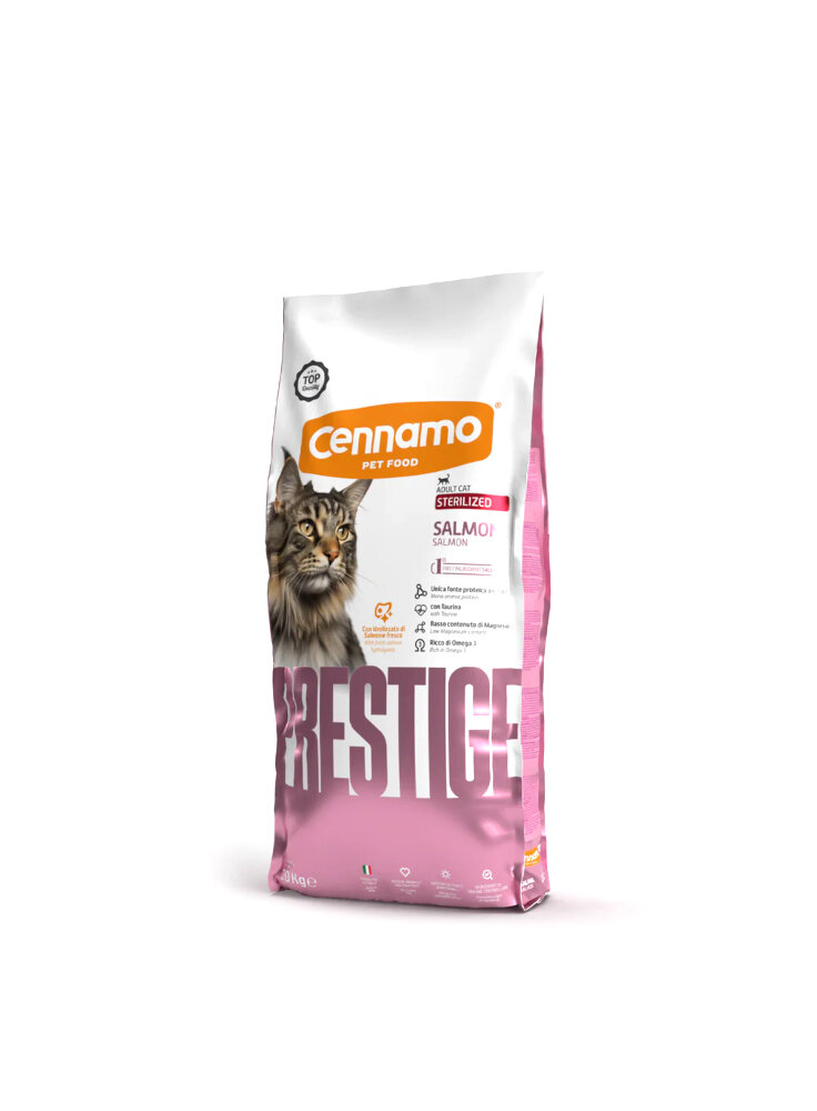 PRESTIGE CAT ADULT STERILIZED SALMONE 10KG