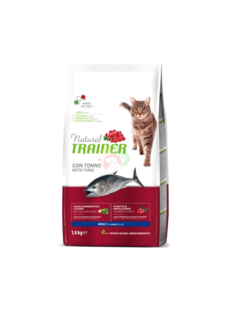 PROMO - TRAINER NATURAL CAT 1,5KG TONNO