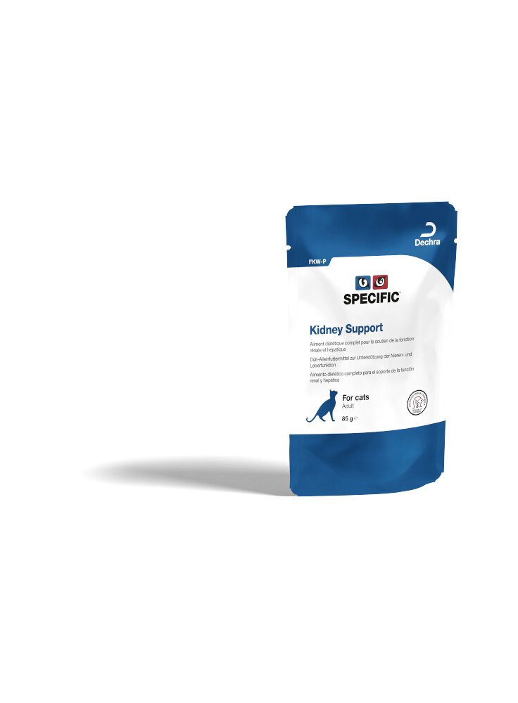 SPECIFIC FKW-P KIDNEY SUPPORT 12x85g pouch - gatto