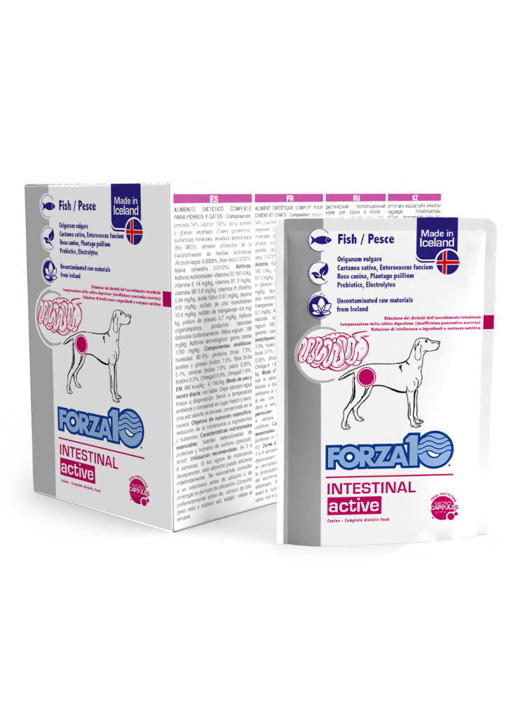 Forza 10 Intestinal Actiwet 12 x 100g in busta - cane