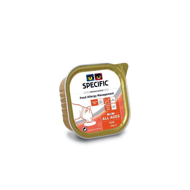 SPECIFIC FDW FOOD ALLERGEN MANAGEMENT 100g - gatto