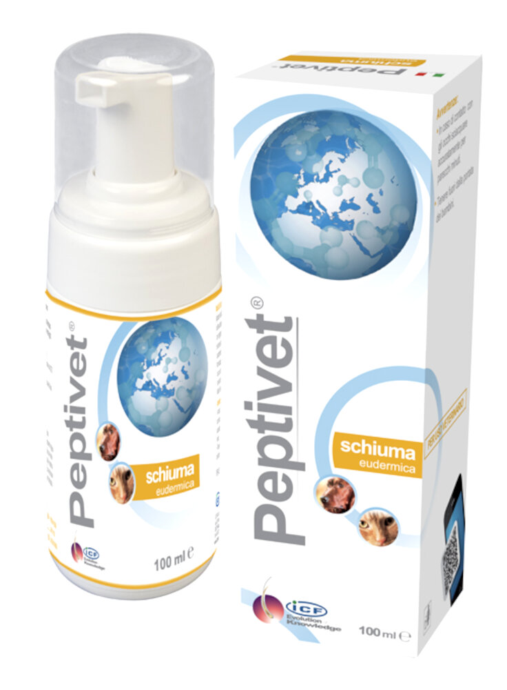 PEPTIVET SCHIUMA soluzione cutanea 100ml