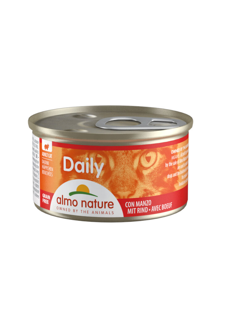 PFC DAILY CAT dadini con Manzo 85 g (159)