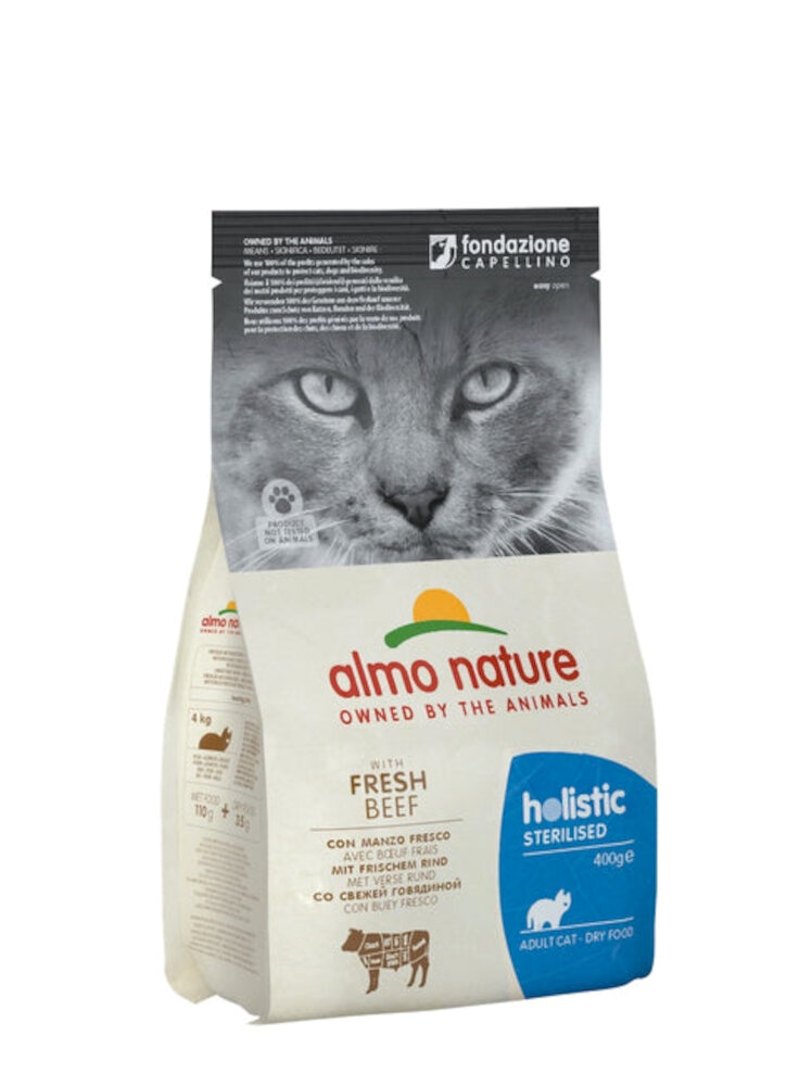 HOLISTIC FUNZIONALI CAT Sterilised Manzo e Riso 400g (660)