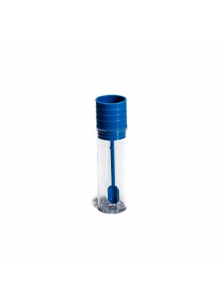 CONTENITORE PER FECI BLU DA 18ML