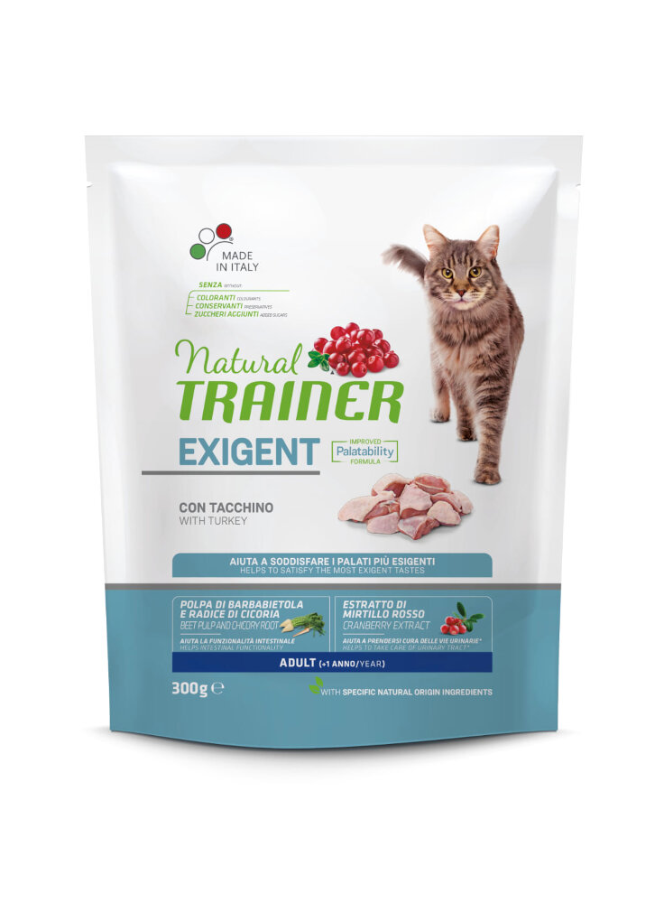 PROMO - TRAINER Natural CAT 300g SP. EXIGENT Carni Bianche