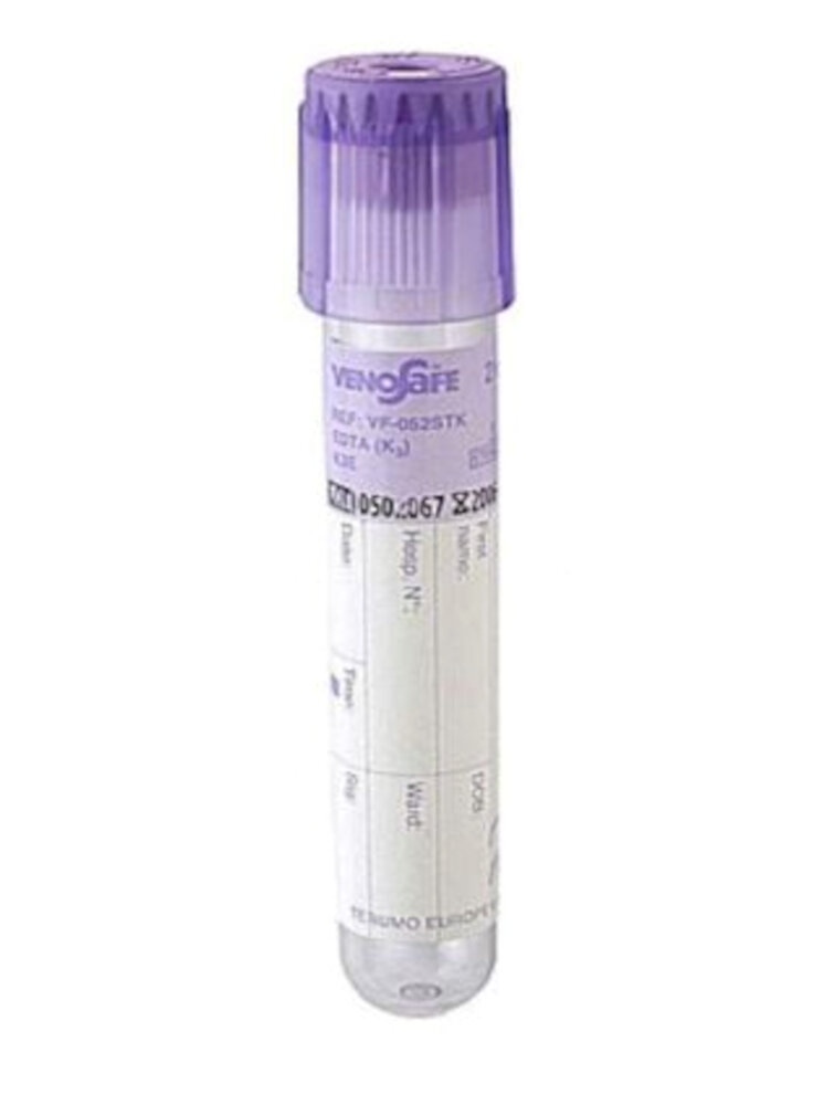 PROVETTA VENOSAFE 9ml VIOLA EDTA