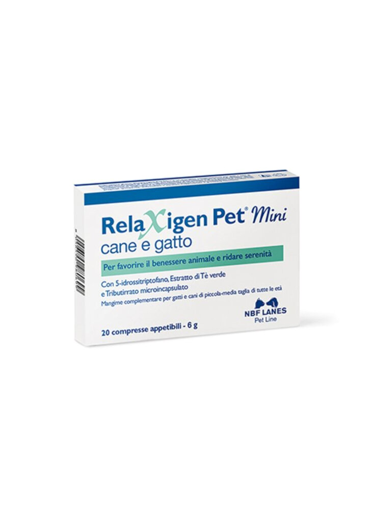 Relaxigen PET MINI 20cpr - cane e gatto