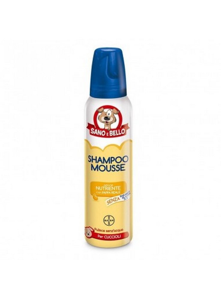 Shampoo Mousse Cuccioli pappa reale 300 ml