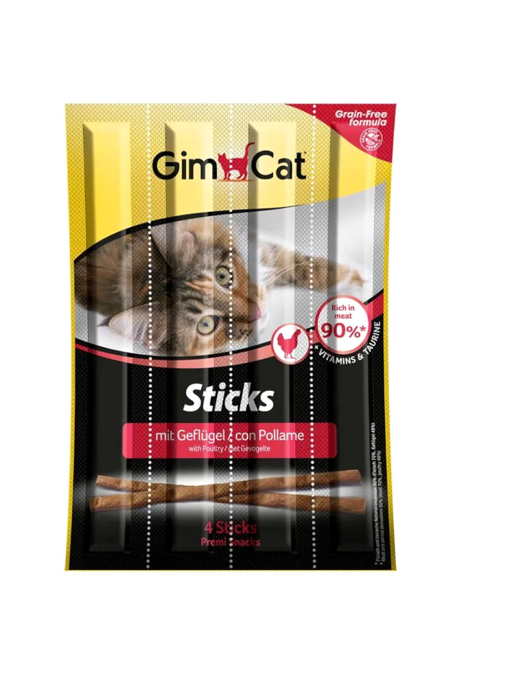 GIMPET STICKS POLLAME + FEGATO 4PZ