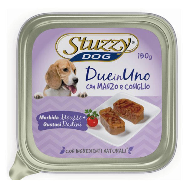 stuzzydog-duo-manzo-e-coniglio-150gr-scadenza-12-09-2021