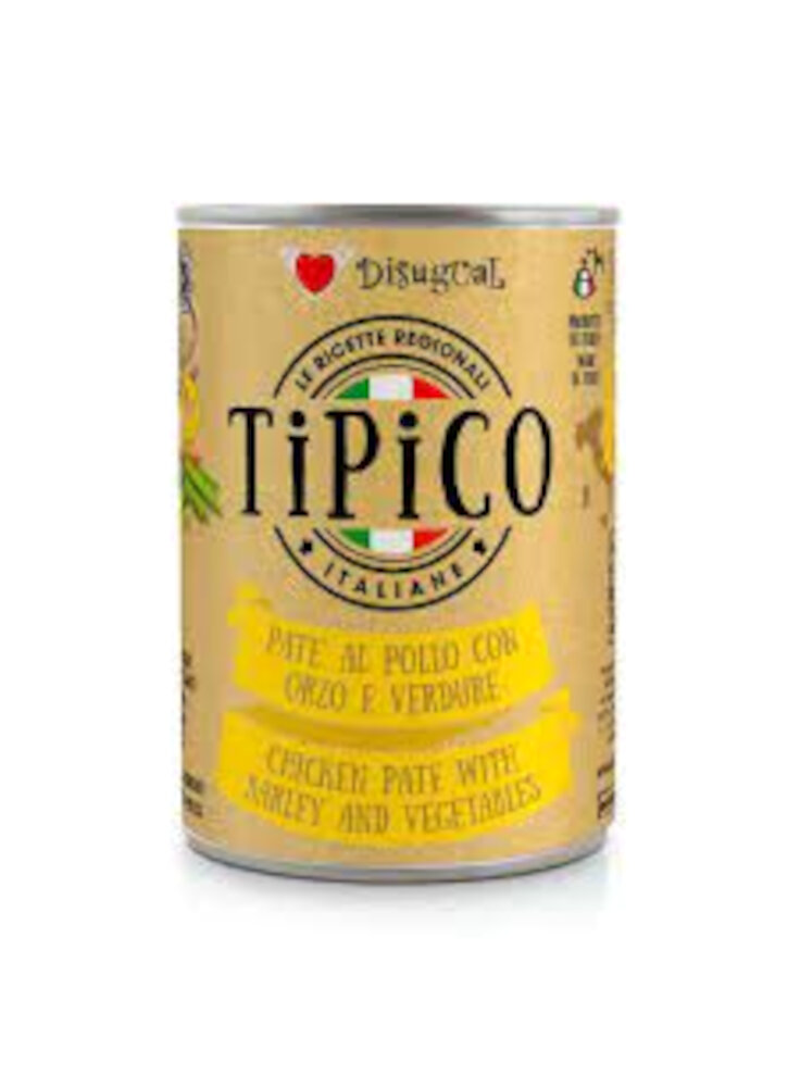 TIPICO LAZIO POLLO ORZO VERDURE 400g - CANE