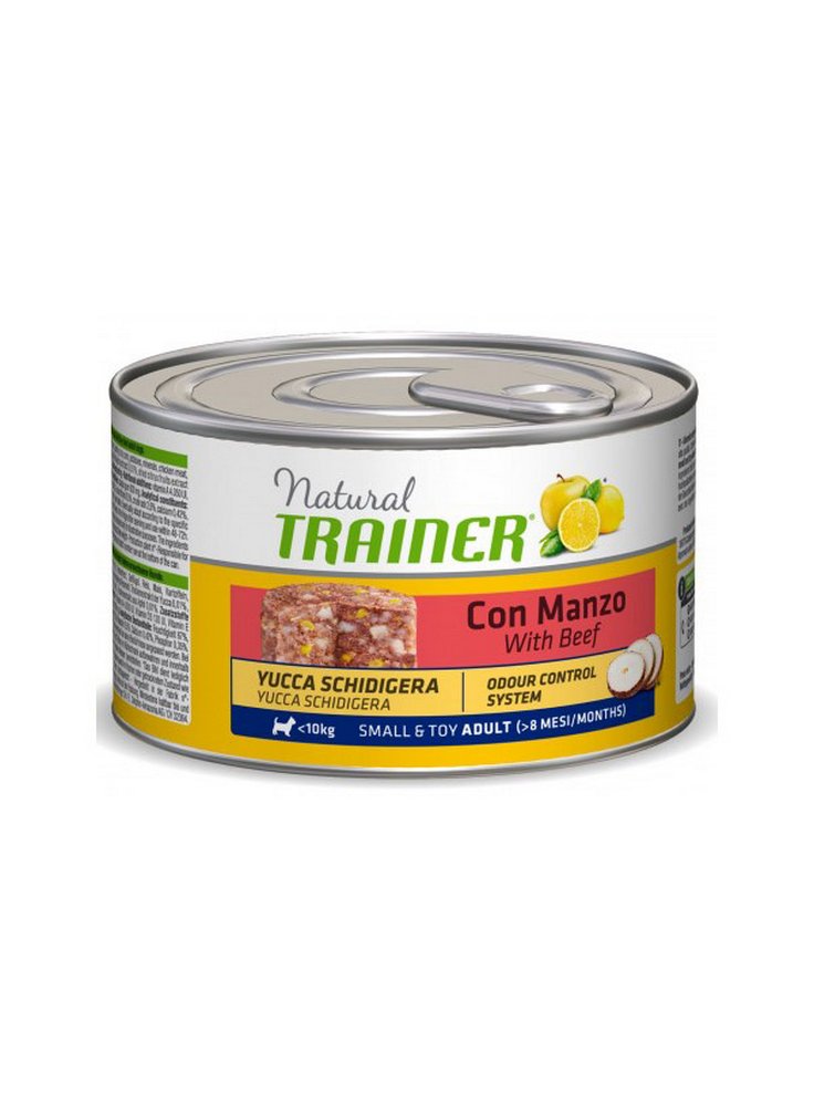 TRAINER Natural DOG S&T 150g MANZO