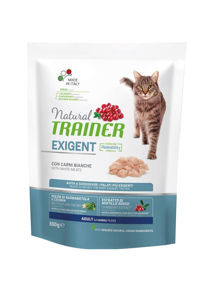 TRAINER Natural CAT 300g SP. EXIGENT CON TACCHINO