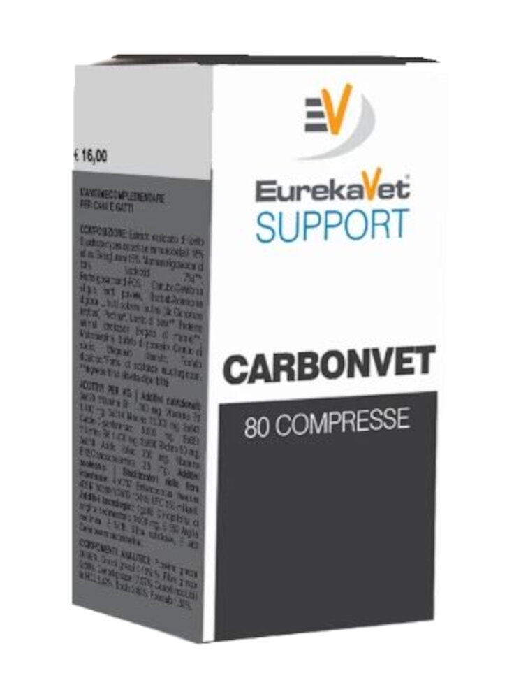 VETCARE CARBONVET 80cpr 500mg