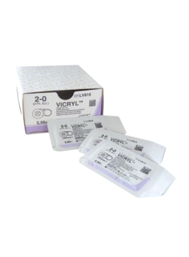 VICRYL AGO TRIANG. CP-1 usp0 ep3,5 V467H 36mm 1/2C 70cm