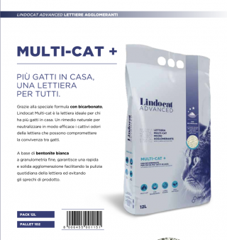 LINDOCAT ADVANCED MULTICAT Bentonite bianca 12L