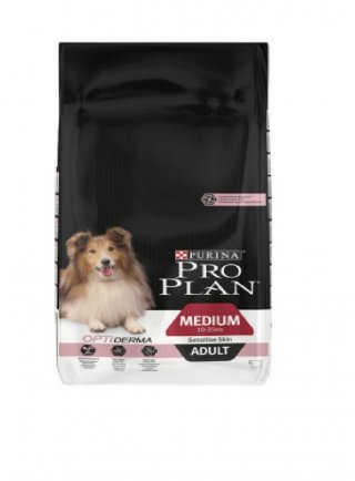 Canine PP DD MEDIUM ADULT SENSITIVE SKIN OPTIDERMA