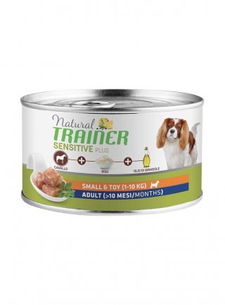 TRAINER Natural DOG S&T 150g Cavallo e Riso SENSITIVE PLUS