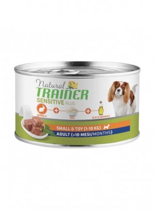 TRAINER Natural DOG S&T 150g Coniglio e Riso SENSITIVE PLUS