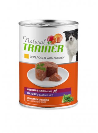 TRAINER Natural DOG M/M Maturity 400g Pollo