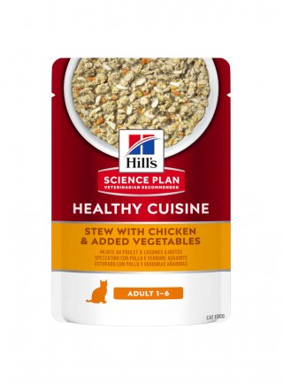 SP Feline Adult Healty Cusine Chicken&Veg Stew 80g (604584)