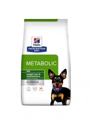 Pd Canine Metabolic Mini 6Kg (3354R - 605946)