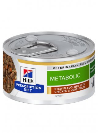 Pd Feline Metabolic Chicken&Veg Stew 82g cs (603882 - 605636)