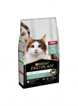 Feline PP LIVE CLEAR ADULT STERILISED ricco in TACCHINO 1,4Kg