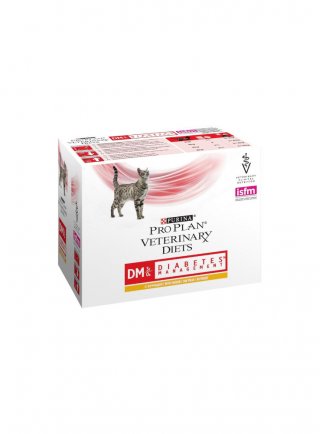 Feline PPVD Multipack - DM  Diabet Manag. Pollo 10x85g XE