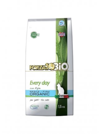 Forza 10 Every day pesce e alghe Bio 1,5Kg - gatto - in esaurim.