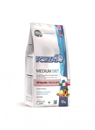 Forza 10 Medium Diet Agnello 1,5Kg - cane