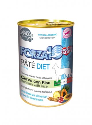 Forza 10 Patè Diet Cervo e Riso 400g - cane