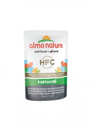 HFC CAT Natural - Tonno e Acciughine busta 55g (5806)