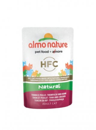 HFC CAT Natural - Tonno e Pollo 55 g (5805)