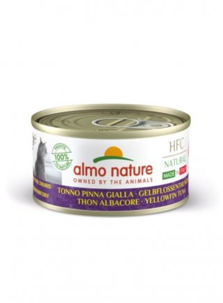 HFC CAT Natural - Tonno Pinna Gialla 70g - Made in Italy  (5310H)