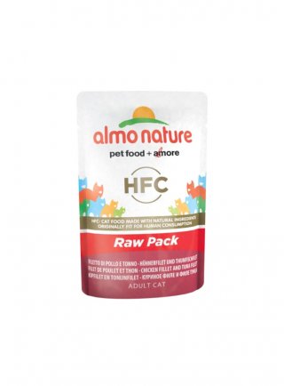 HFC CAT Raw Pack - Filetti di Pollo e Tonno 55 g (5826) - in esaurim.