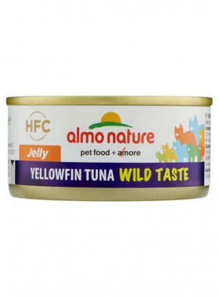 HFC CAT WILD TASTE Jelly - Tonno Yellowfin 70g (5321H) - in esaurim.