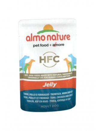 HFC DOG Jelly - Tonno, Pollo e Formaggio 70g (5703) - in esaurim.