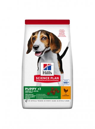 SP Canine PUPPY Healthy Development Medium Chicken 12kg (9263N - 604268)